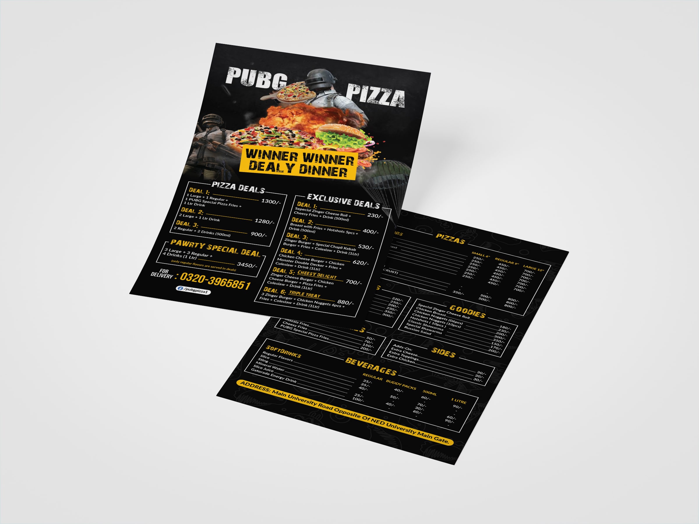 brochure design double vertical layout Indianapolis 2026
