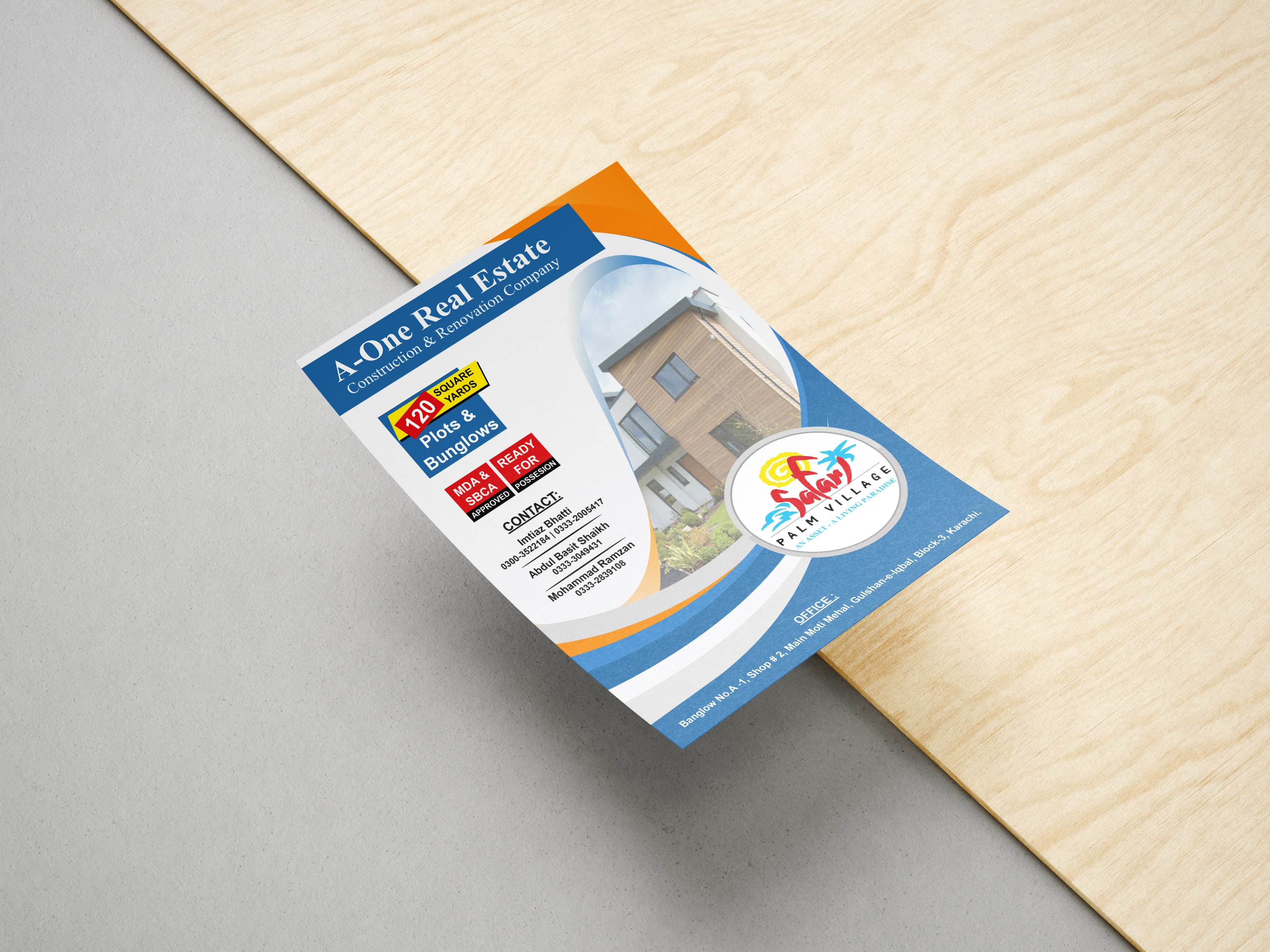 A5 flyer brochure design Indianapolis 2026