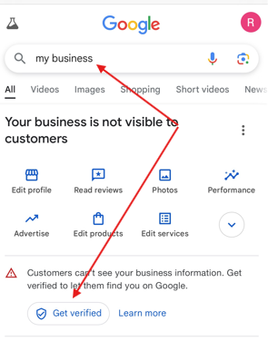 Google Business Profile verification Indianapolis 2026 Google Maps local SEO service